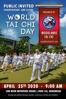 World Tai Chi Day 2020 poster