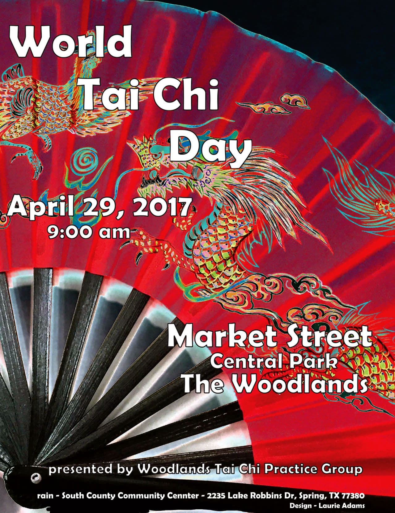 World Tai Chi Day 2017 poster